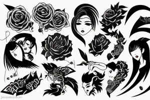 Modern man's tattoo idea