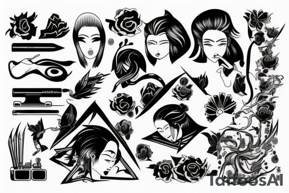 Modern man's tattoo idea