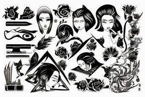 Modern man's tattoo idea