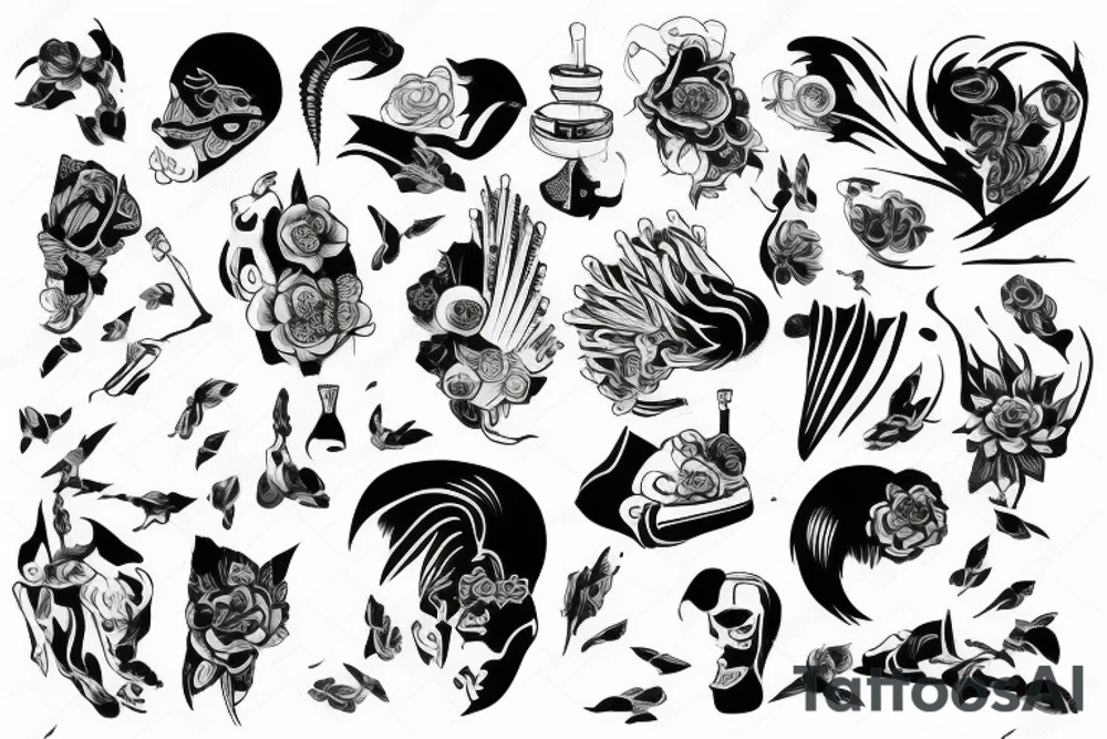 Modern tattoo for man tattoo idea