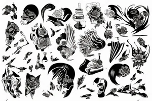 Modern tattoo for man tattoo idea