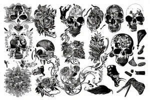 Modern tattoo for man tattoo idea