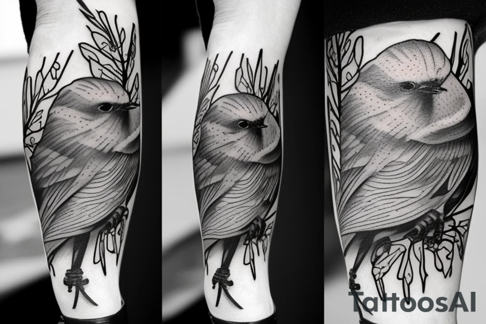 mockingbird death skating tattoo idea