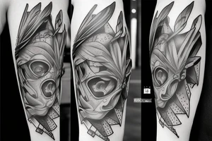 mockingbird death skating tattoo idea