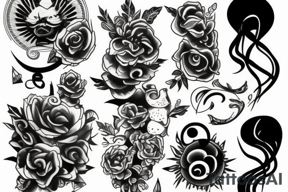 Gemini cool tattoo idea