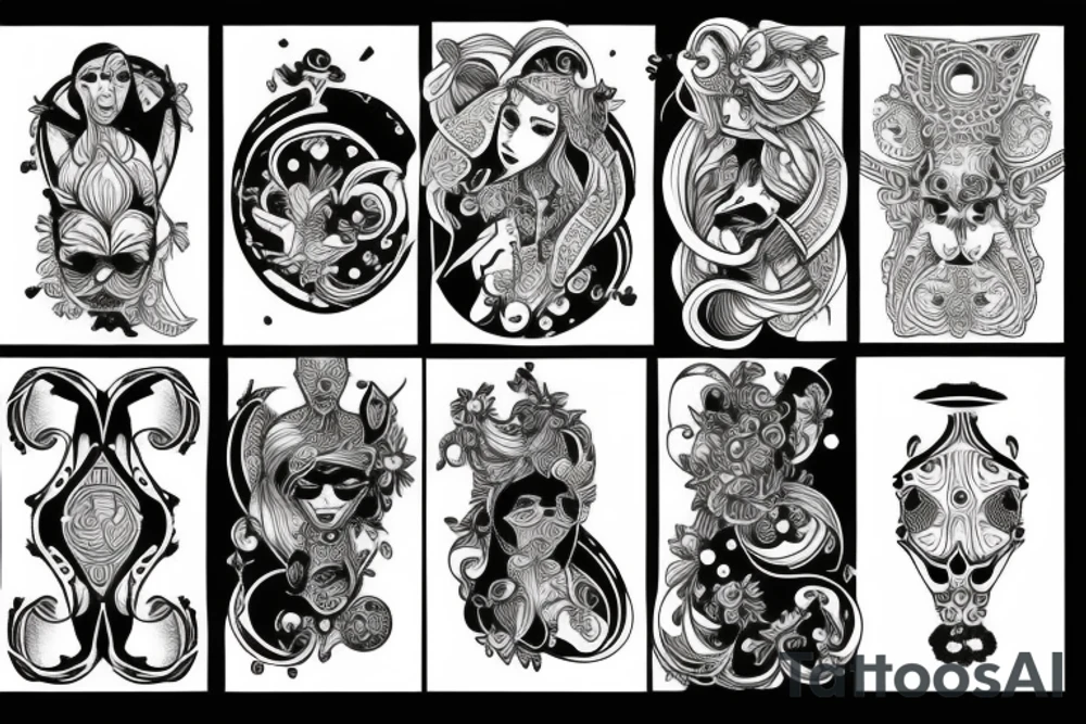 Gemini cool tattoo idea