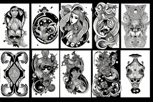 Gemini cool tattoo idea