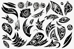 Abstract tattoo idea