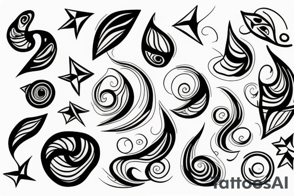 Abstract tattoo idea