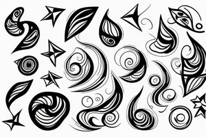 Abstract tattoo idea