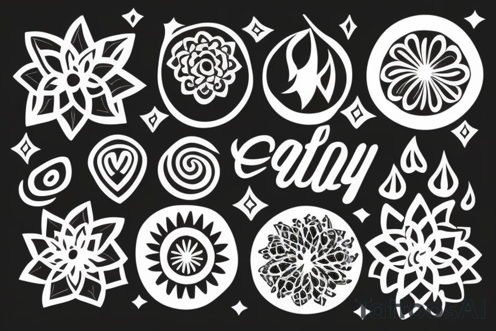 Tattoo that represents calmness and positivity tattoo idea Tattoo that represents calmness and positivity tattoo idea