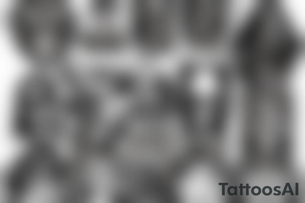 Megadeath Metallica machine head trivium tattoo idea