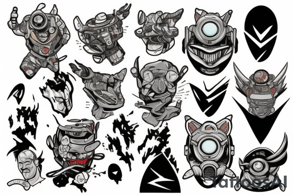 Wattson from Apex legends tattoo idea