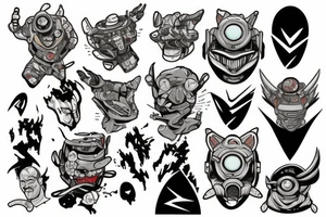Wattson from Apex legends tattoo idea