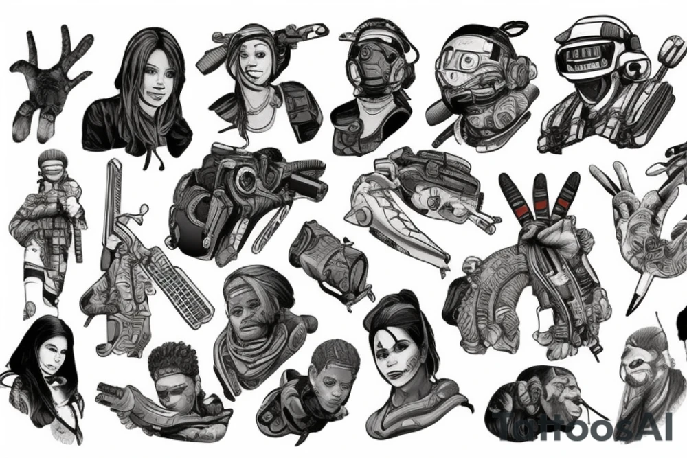 Apex legends tattoo idea