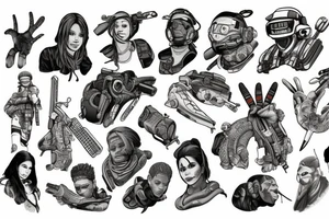 Apex legends tattoo idea