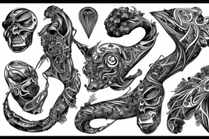Grace in bold lettering tattoo idea