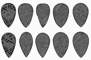 Simple fine line basketball tattoo idea