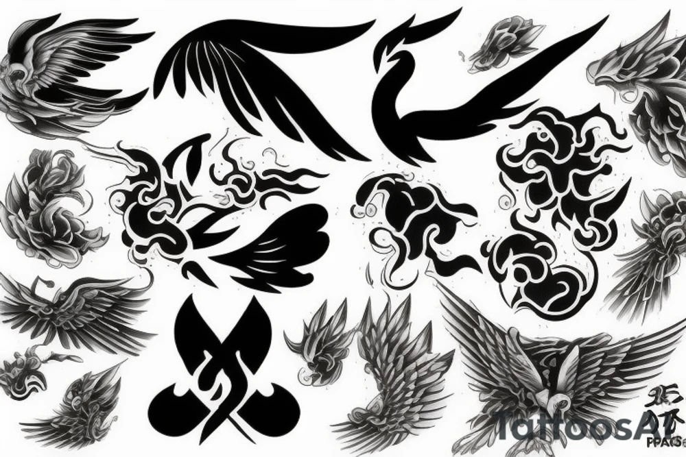 phoenix tattoo idea