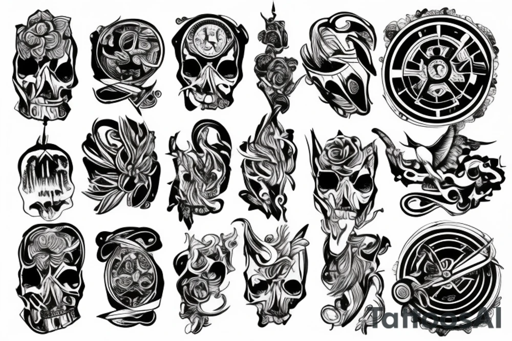 engine tattoo idea