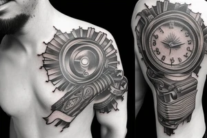 engine tattoo idea