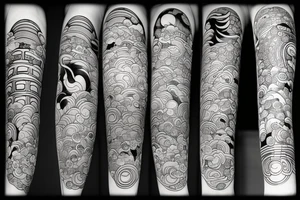 japanese mythology tattoo idea