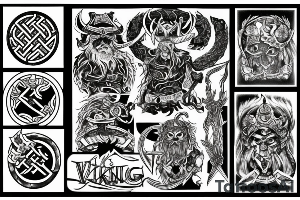 Viking tattoo idea