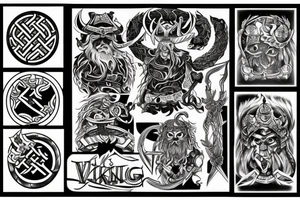Viking tattoo idea