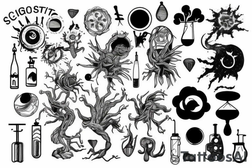 Scientist tattoo idea