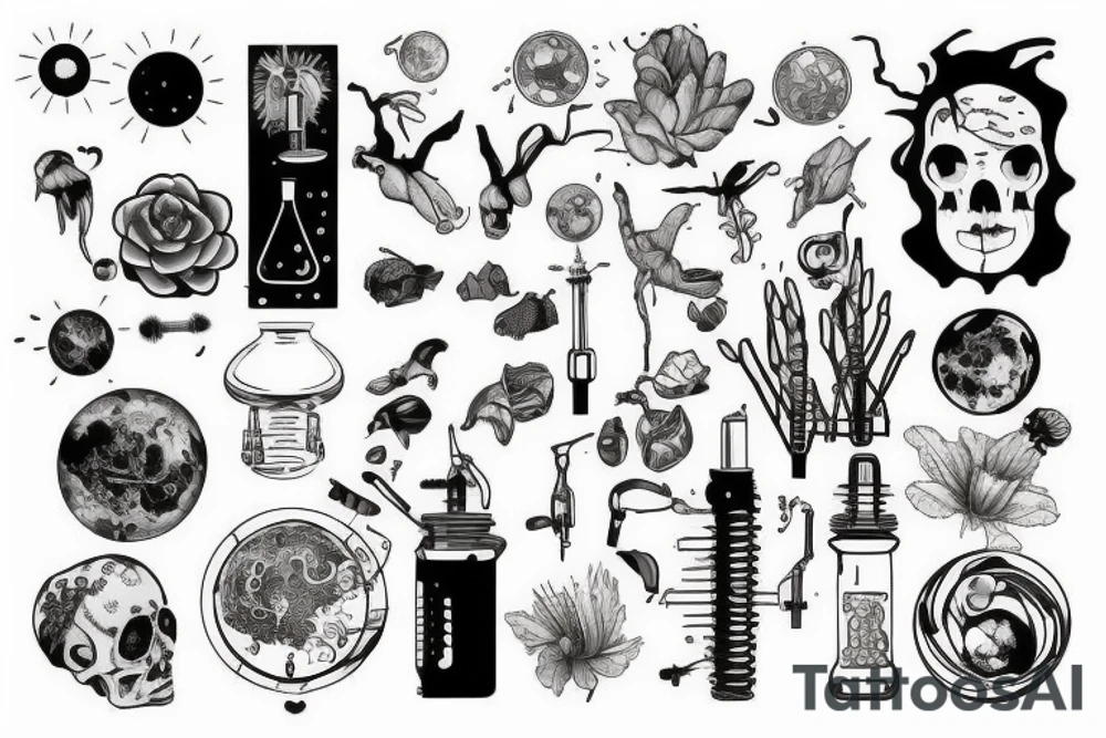 Scientist tattoo idea