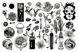 Scientist tattoo idea