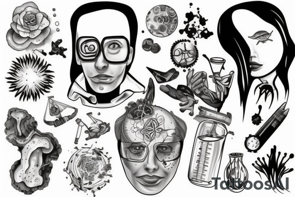 Scientist tattoo idea