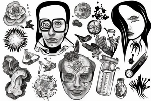 Scientist tattoo idea