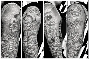 Inside arm shipyard tattoo idea