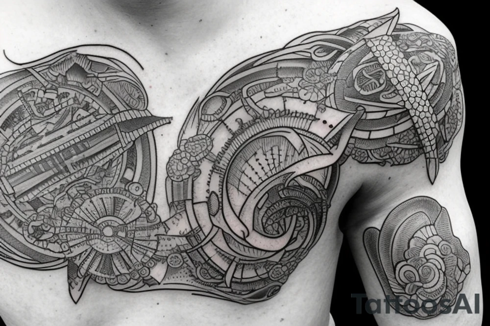 Inside arm shipyard tattoo idea