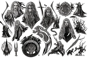 Lord of the rings tattoo idea