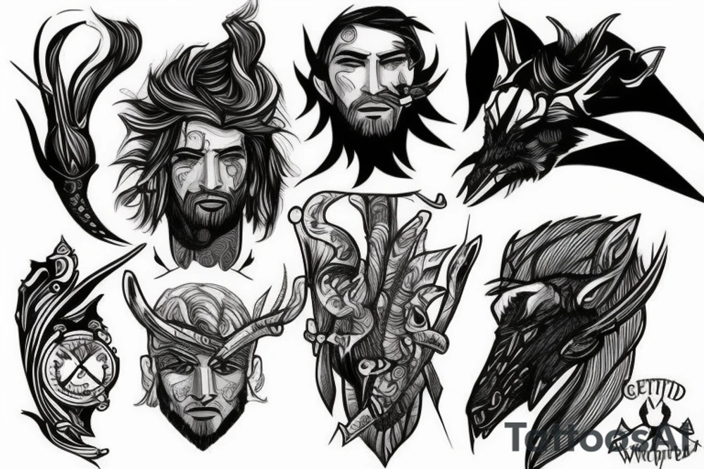 Witcher tattoo idea