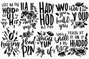 If I could learn how to hold my head up
Maybe life wouldn't seem like it's passing me by
If I could give myself what I give to you
Then maybe I'd find strength to hold on to tattoo idea