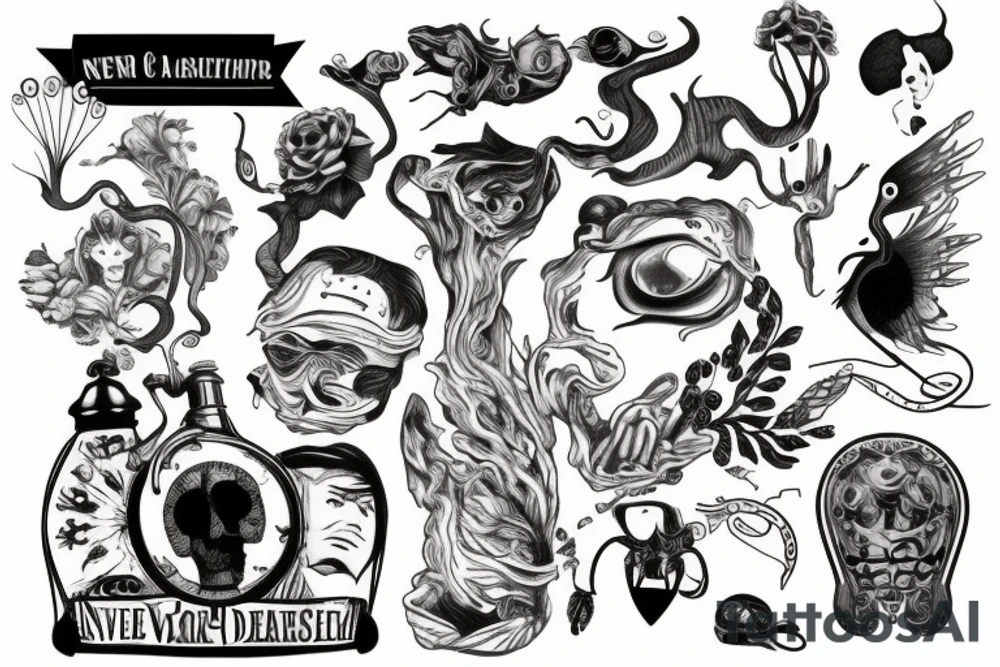 Never chase tattoo idea