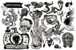 Never chase tattoo idea