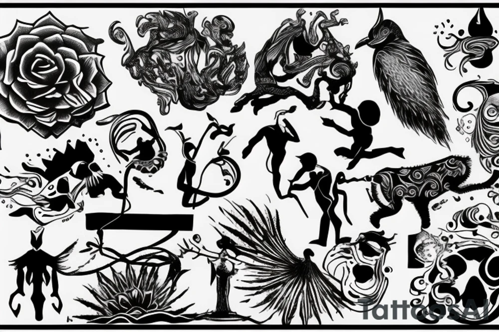 Never chase tattoo idea