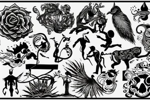 Never chase tattoo idea