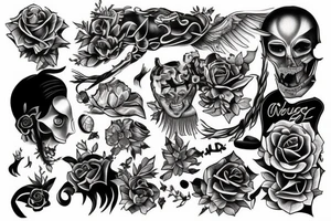Never chase tattoo idea