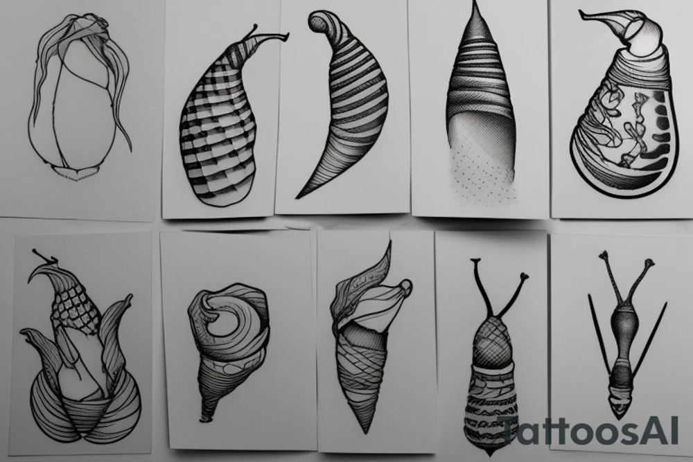 Cone snail tattoo idea