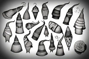 Cone snail tattoo idea