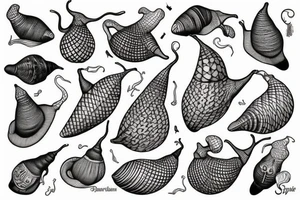 Cone snail tattoo idea
