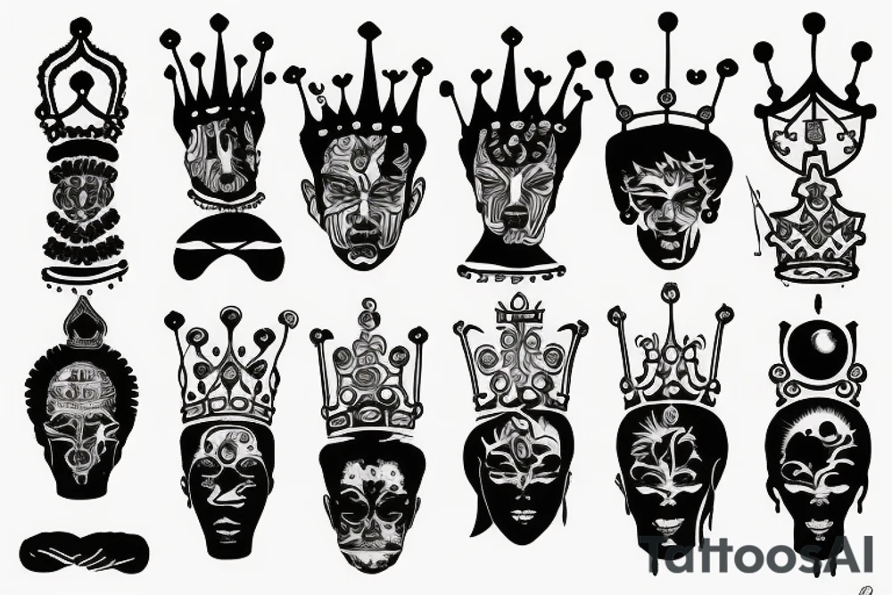 Crown Chakra tattoo idea