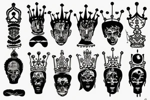 Crown Chakra tattoo idea