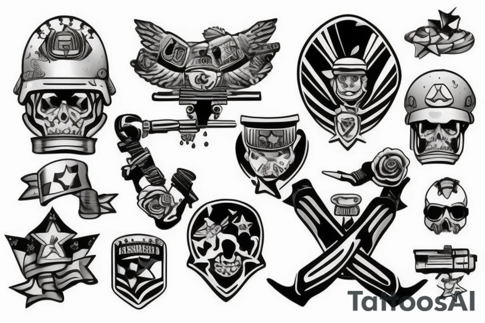 Soldier tattoo idea