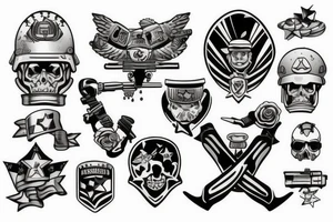 Soldier tattoo idea